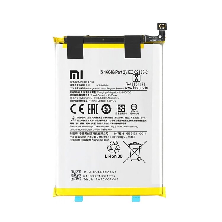 Original Xiaomi Redmi A1 Battery Replacement Price in India Chennai 