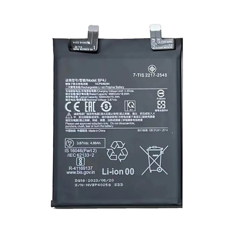 Original Xiaomi Redmi Note 12 Pro Plus 5G Battery Replacement Price in India Chennai 