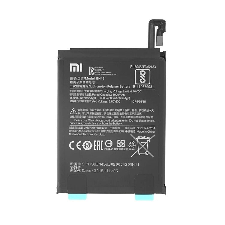 Original Xiaomi Redmi Note 5 Pro Battery Replacement Price in India Chennai 