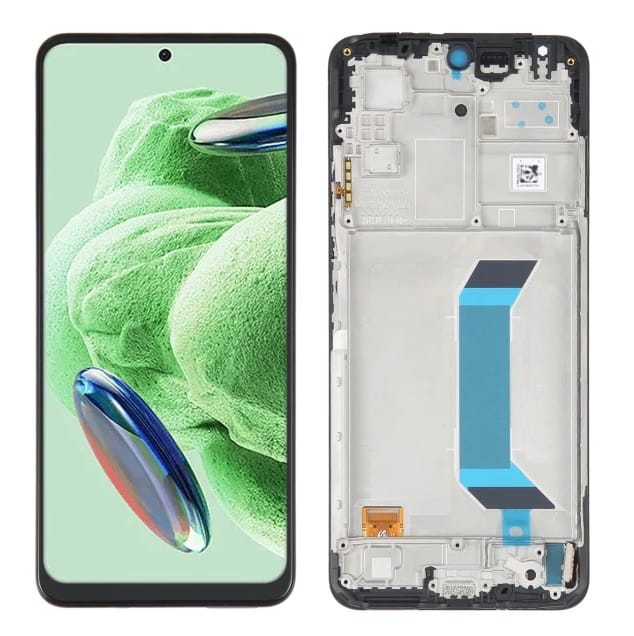 Display with Touch Screen Replacement for Poco X5 5G - Original with Frame