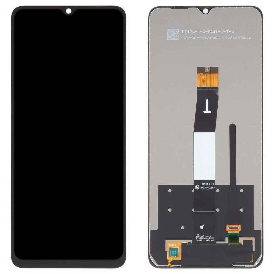 Display with Touch Screen Replacement for Xiaomi Redmi 12C - Original