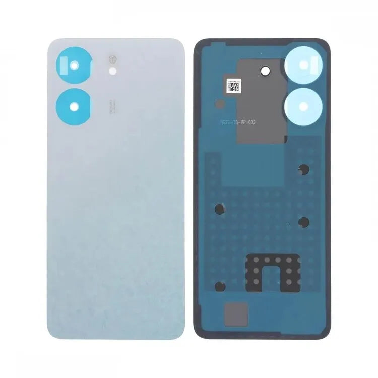 Xiaomi Redmi 13C Back Panel Glass Replacement in India Chennai - White