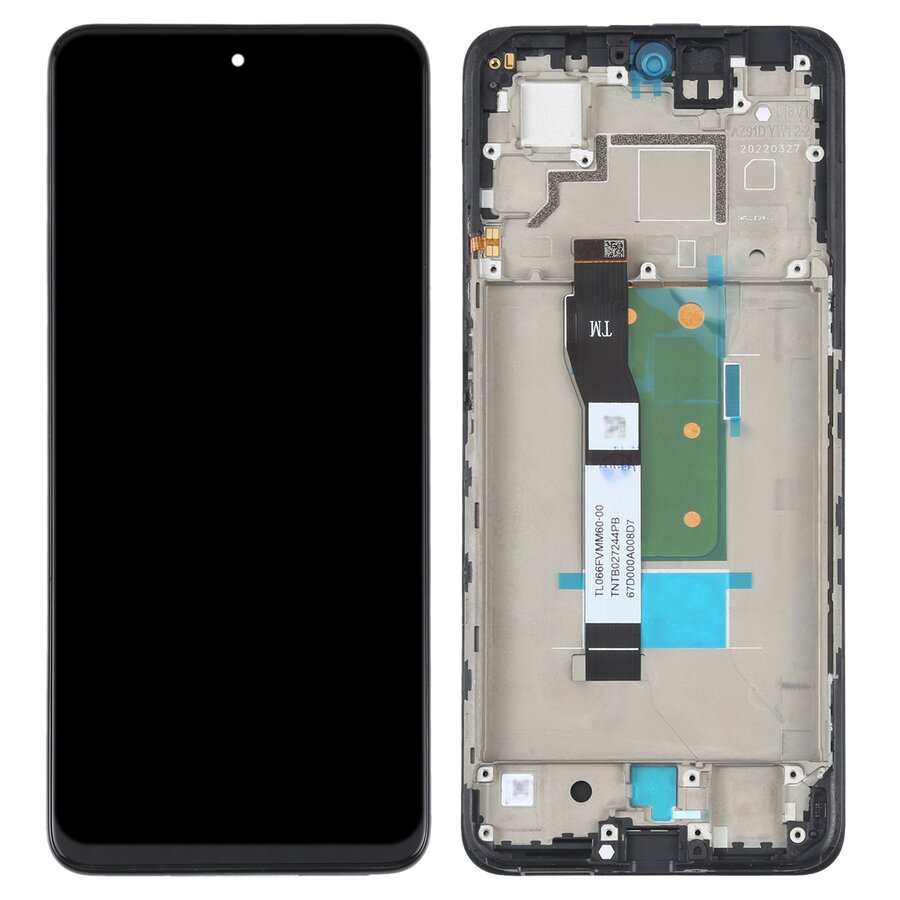 Display with Touch Screen Replacement for Xiaomi Redmi K50i 5G - Original With Frame