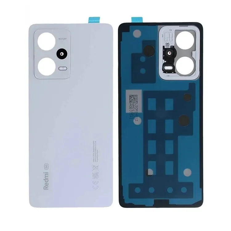 Xiaomi Redmi Note 12 Pro 5G Back Panel Glass Replacement in India Chennai - White