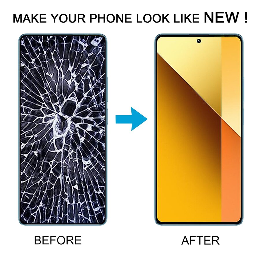 Xiaomi Redmi Note 13 5G Display and Touch Screen Combo Replacement Cost in Chennai India