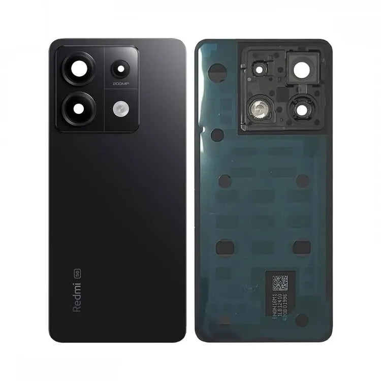 Xiaomi Redmi Note 13 Pro 5G Back Panel Glass Replacement in India Chennai - Black