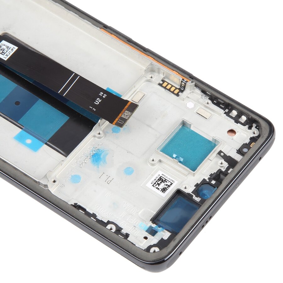 Xiaomi Redmi Note 14 Pro Plus 5G Display and Touch Screen Combo Replacement Cost in Chennai India Original With Frame Black
