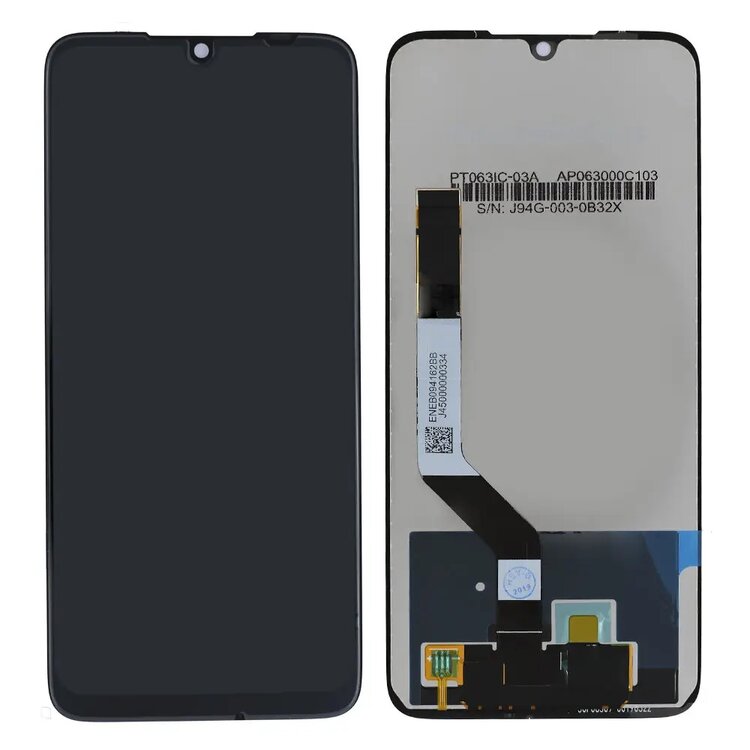 Xiaomi Redmi Note 7 Display and Touch Screen Combo Replacement Cost in Chennai India