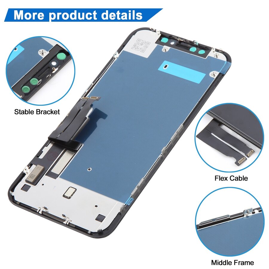iPhone XR Display and Touch Screen Combo Replacement Price in Chennai India (Incell) - 3