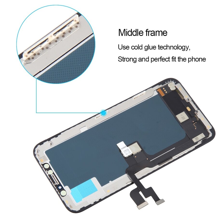 iPhone XS Display and Touch Screen Combo Replacement Price in Chennai India (OLED) - 4