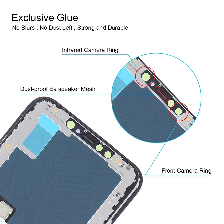 iPhone XS Max Display and Touch Screen Combo Replacement Price in Chennai India (OLED) - 6