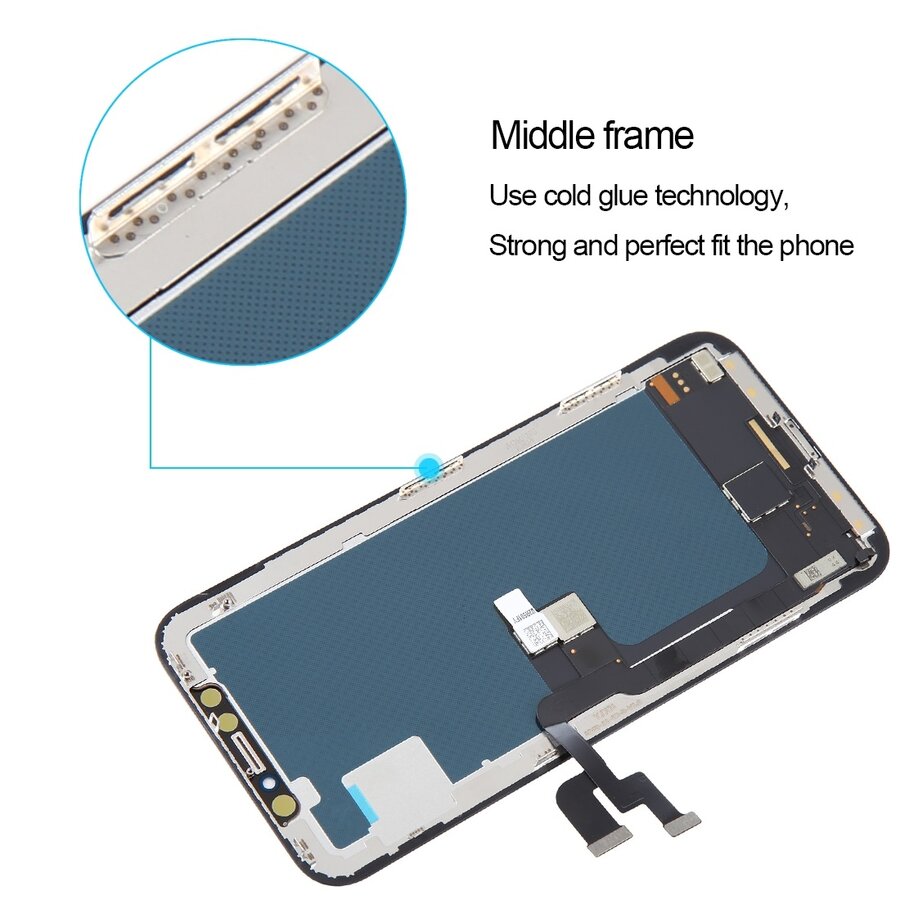 iPhone X Display and Touch Screen Combo Replacement Price in Chennai India (OLED) - 4