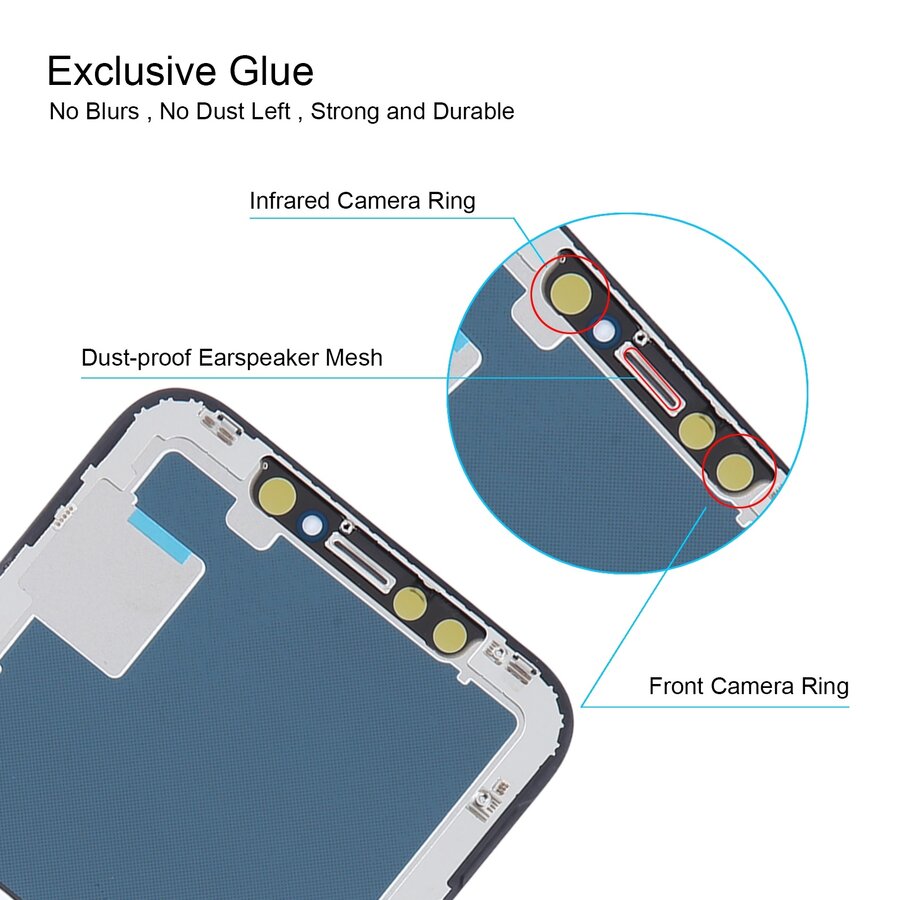 iPhone X Display and Touch Screen Combo Replacement Price in Chennai India (OLED) - 6