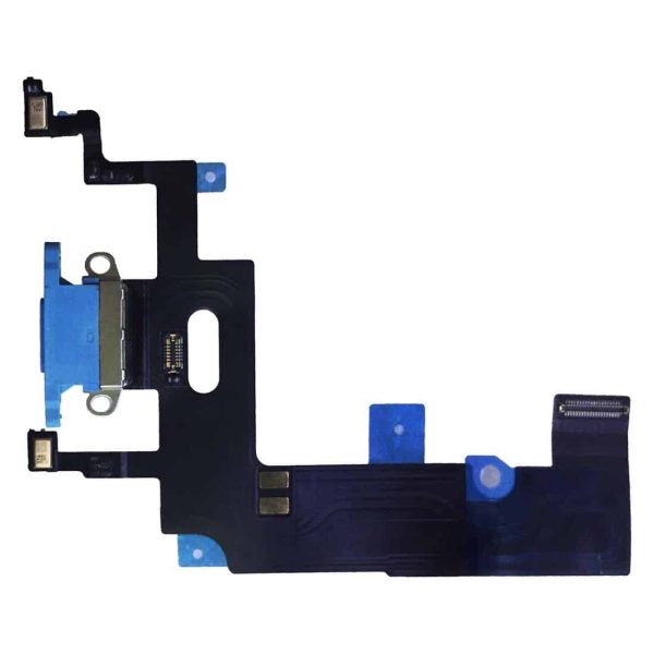 Apple iPhone XR Charging Connector Flex Cable Assembly - Blue