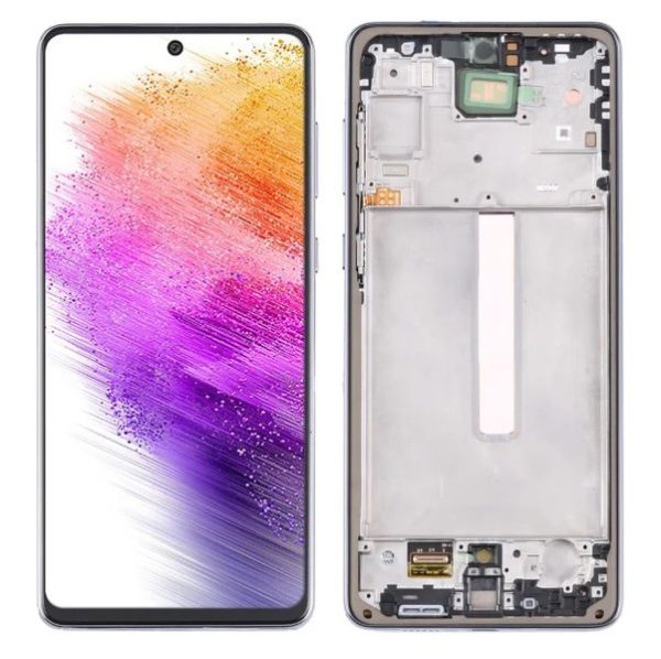 Samsung Galaxy A73 5G Display and Touch Screen Combo Replacement Price in Chennai India Original with Frame SM-A736B - 1